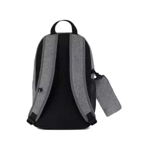 JORDAN AIR JUMPMAN BACKPACK AND PENCIL CASE - CARBON HEATHER - 2 PC SET - NWT - Picture 5 of 7